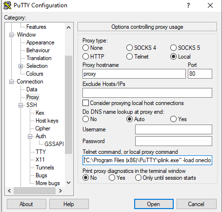 client proxy