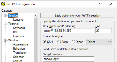 gateway config