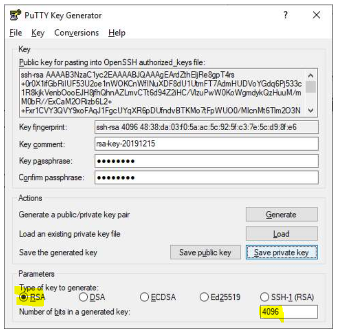 ssh key